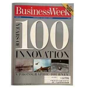 1999 Business Week 100 Years Of Innovation Photo Magazine Collectors Edition